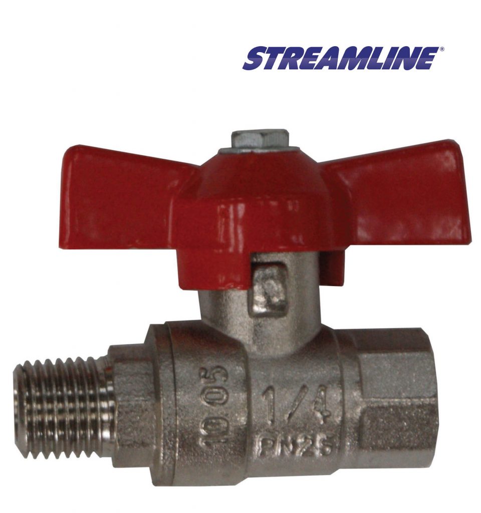 Brass Flow Controller, Male to Female Thread