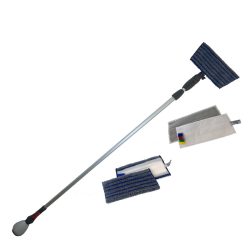 Ecoshine™ Pro Indoor Window Cleaning Kit  310cm reach, with 4 pads selection