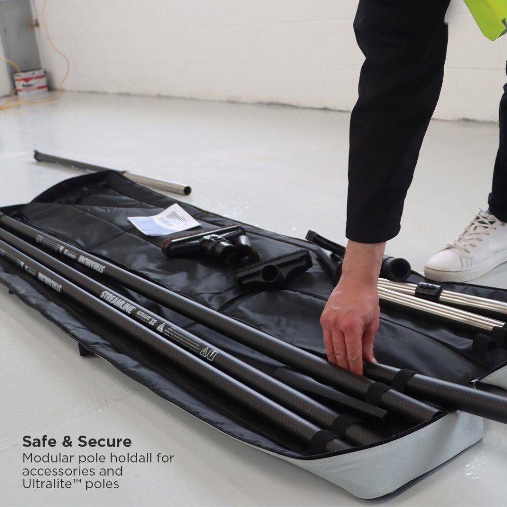 7.5mtr (25ft) 32mm Carbon Fibre Internal Dusting Kit to add to your vacuum cleaner