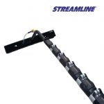 CXTEL 100% Carbon Fibre Telescopic Pole 9-Section, 22mtr, 74 foot Reach
