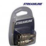 Merchandised female Connector with 8mm hose tail