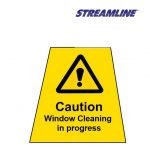 Window Cleaning in Progress MINICONE Label