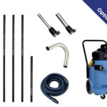 Streamvac™ Gutter Cleaning System Kit – 30ltr Drum – 22ft/6.7m Reach – Residential Height