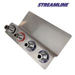 Stainless Steel Bumper Port with Stainless Steel ports