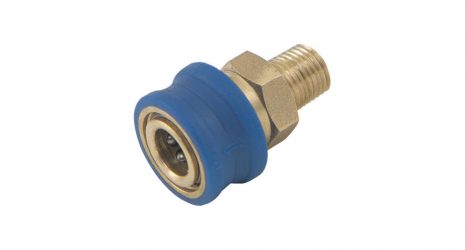 High Pressure Easy Grip 1/4inch Female Quick Disconnect coupling, with 1/4inch Male Thread