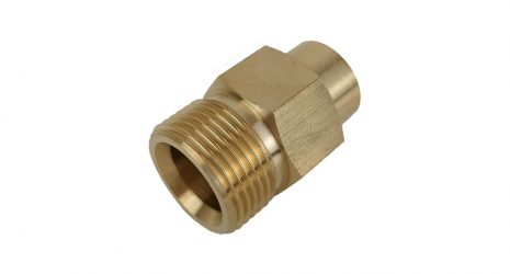High Pressure M22 Threaded Male Connector coupling, with 1/4inch Female Thread