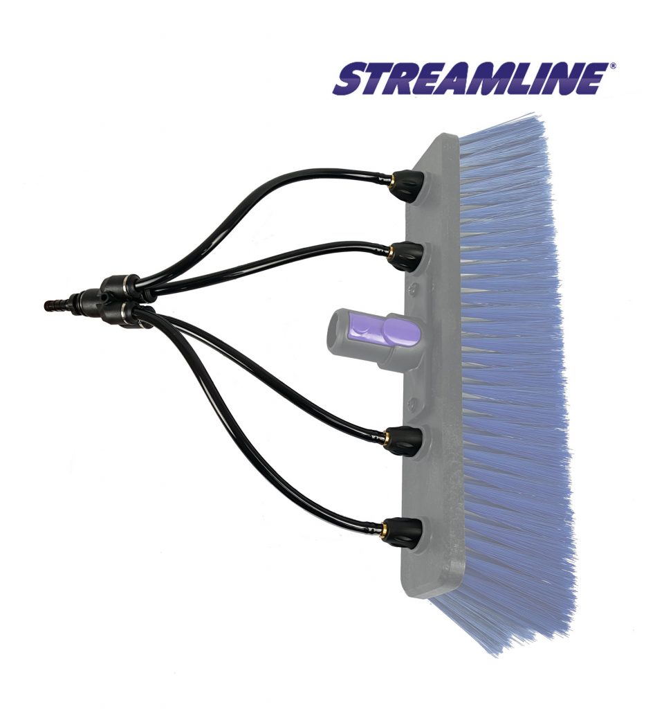 Streamline® Twist & Lock Nozzle Fan Jets – pack of 4 – suitable for all Streamline® brushes