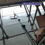 10.7mtr, 35ft reach Dragonfly®4 Internal Window Cleaning System complete with Streamline® OVA8® pole