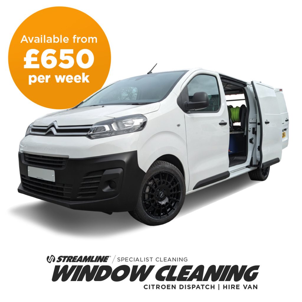 Window Cleaning + High Pressure Hire Vans