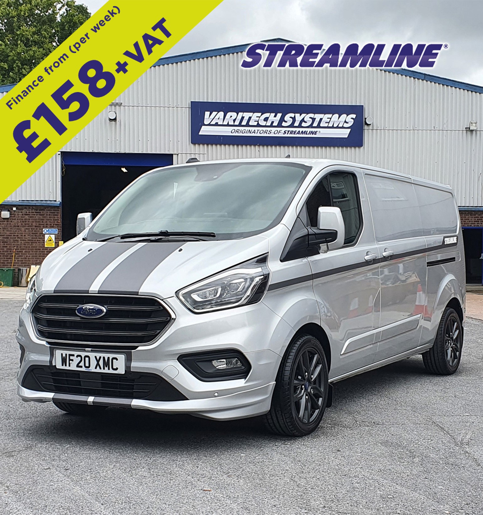 ford transit custom silver for sale