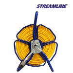 Freestanding Robust HRM2 Metal Hose Reel complete with 8mm Minibore Hose