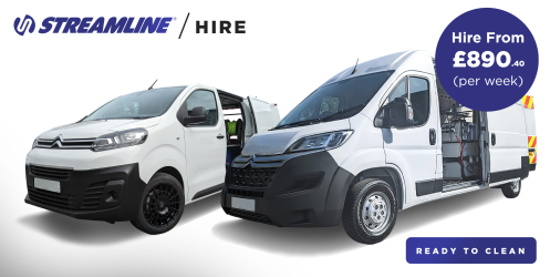 Window Cleaning + High Pressure Hire Vans
