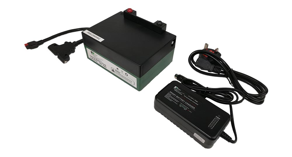 12v Lithium Ion Battery with Charger