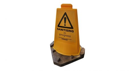 Minicone - Sanitising in progress