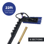 OV22-HIMOD-E 25ft reach water fed pole