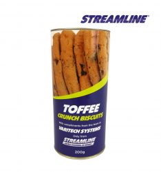 Streamline® Toffee Crunch Cookies 200g tube