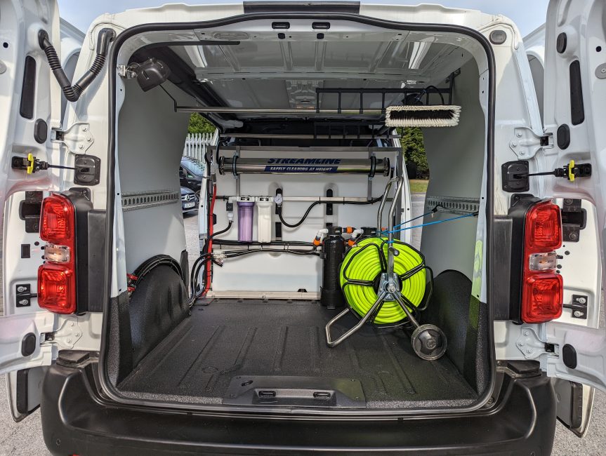 Window Cleaning Hire Van Streamline Systems