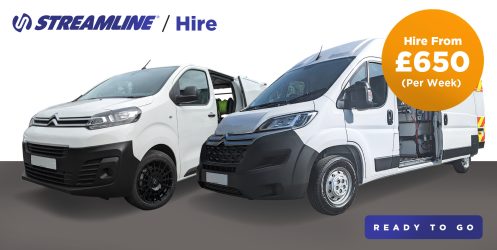 Window Cleaning + High Pressure Hire Vans