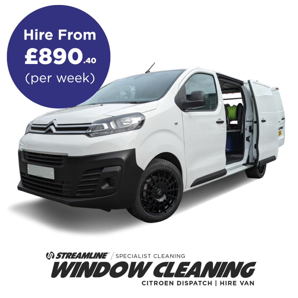 Window Cleaning + High Pressure Hire Vans