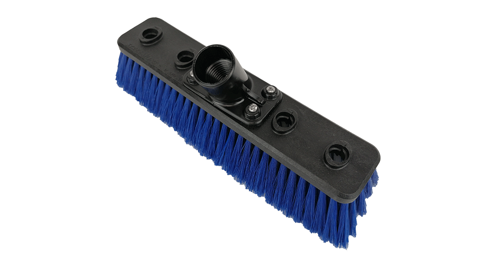 10 inch (260mm) Streamline® Brush – Medium Dual Bristle, with 45deg socket