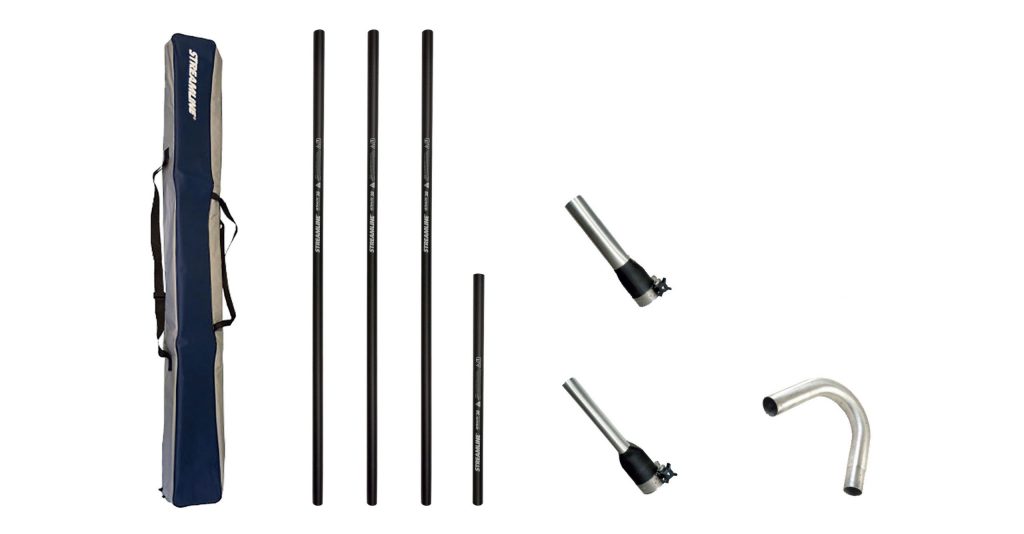 Streamvac™ Gutter Cleaning Pole Set complete with Head and Accessories, 6 metre (20ft) reach
