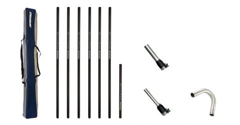 Streamvac™ Gutter Cleaning Pole Set Complete with Head and Accessories, 10.5mtr (40ft) Reach