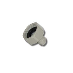 1/4 inch Push Fit - 3/4 inch BSP Female Adaptor