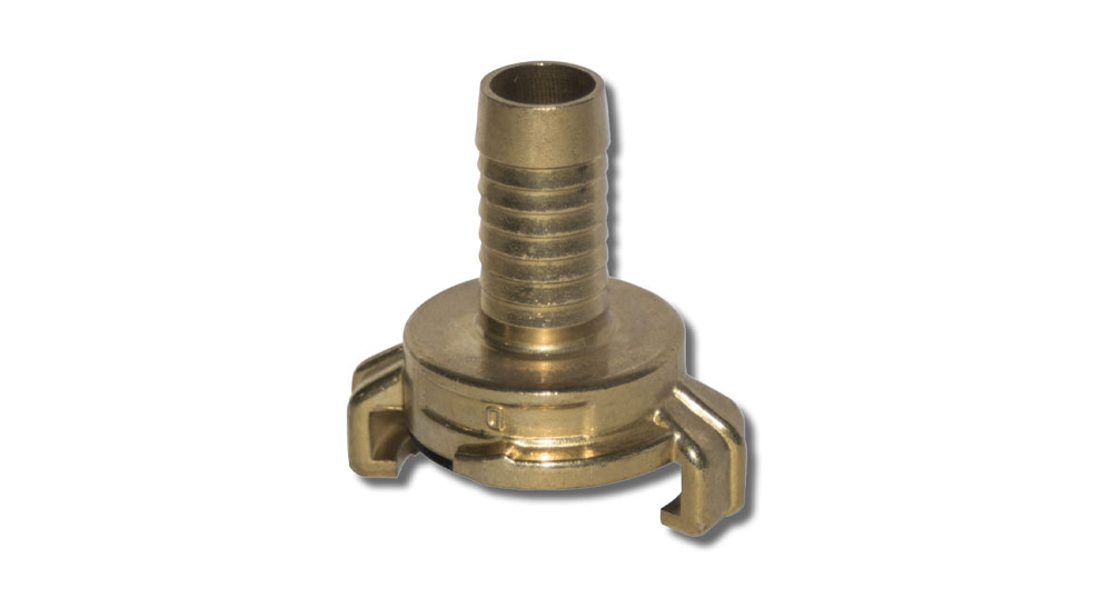BHC-GF19 Brass Geka Connector - 3/4 Inch Hosetail