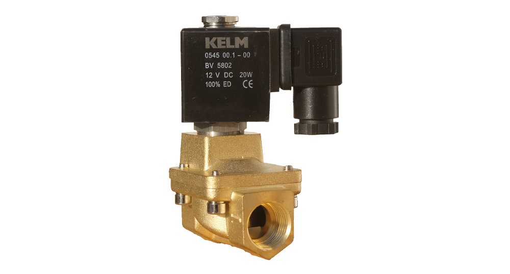 Solenoid Valve – 12v DC Brass 1/2 inch F-1/2 inch F – normally closed