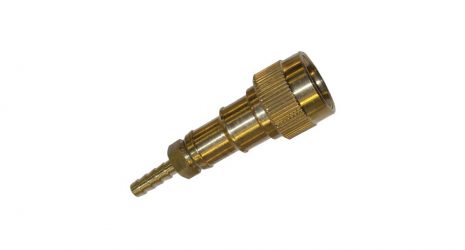 Brass Quick Connector to a Brass Hosetail