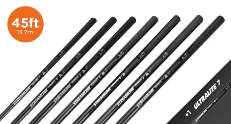 Ultralite™ 8 Section Pole total length 13370mm includes Lite-5 Tubing