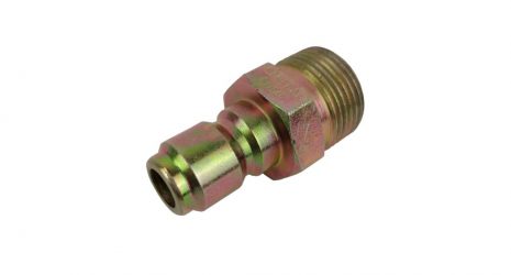 Threaded Connector - M22 to 3/8 inch male plug