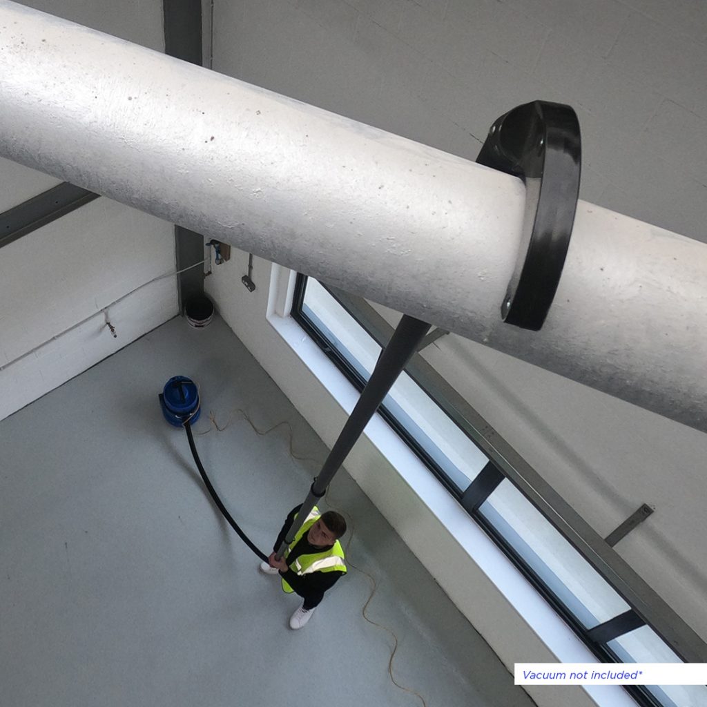 7.5mtr (25ft) 32mm Carbon Fibre Internal Dusting Kit to add to your vacuum cleaner