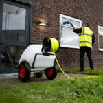 Streamflo 120 window cleaning system DI water soft water areas