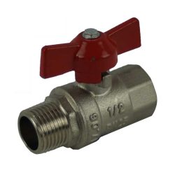 1/2 inch  MF Brass Ballvalve