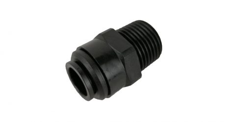 12mm Push Fit - 1/2inch Male Connector BSPT