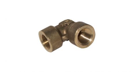 Brass 3/8 inch M x 3/8 inch F Elbow