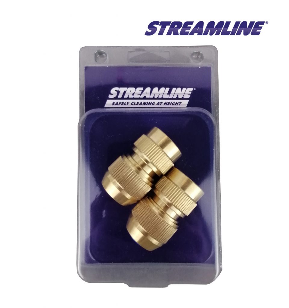 Brass Quick Connector to 6mm Brass Hosetail,