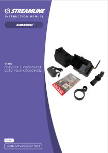 CCTV.POLE-KIT0003 Instructions Manual