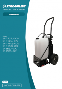 Streamflo® 25 Portable Trolley System Instructions
