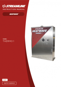 HEATWAVE™ Thermo 1 Instructions