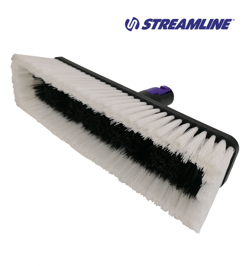 10 inch (260mm) Streamline® Brush – Dual Bristle with Boars’ Hair, with Ova8 Swivel socket