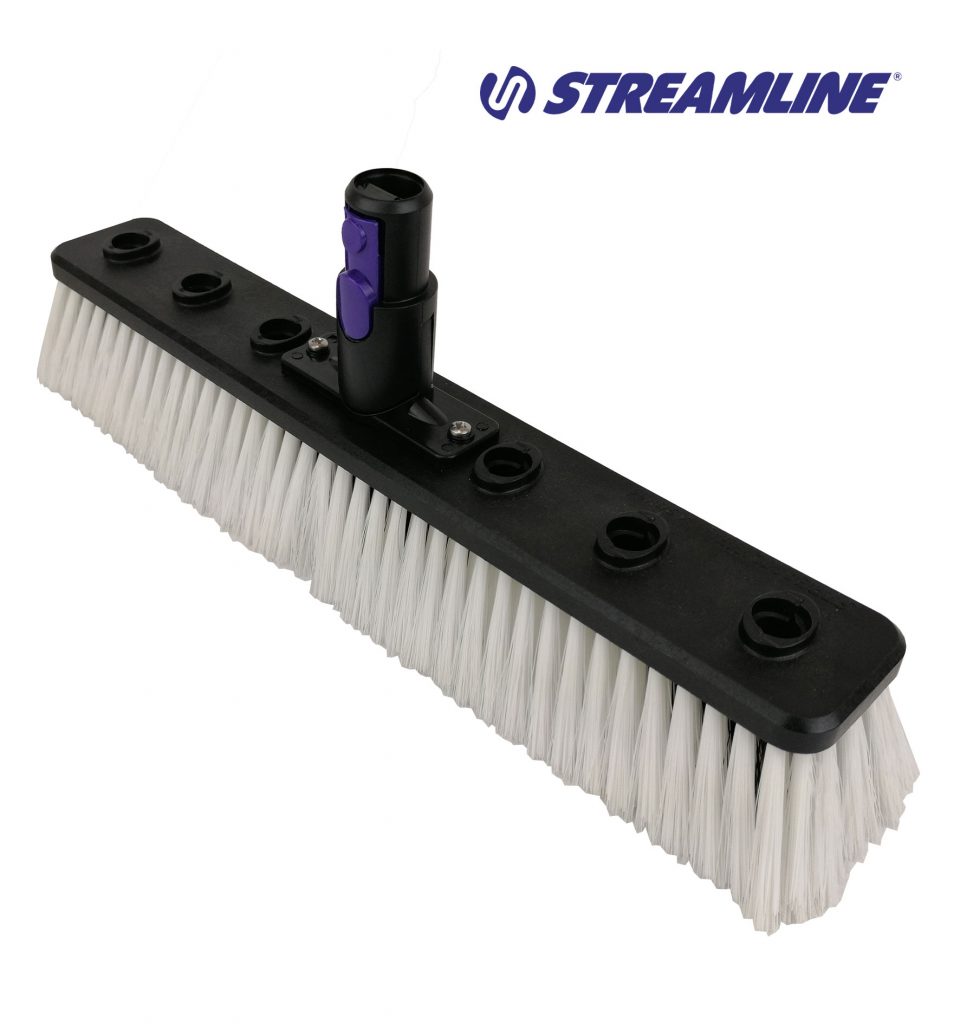 14 inch (360mm) Streamline®  Brush – Dual Bristle with Boars’ Hair, with Ova8 Swivel socket