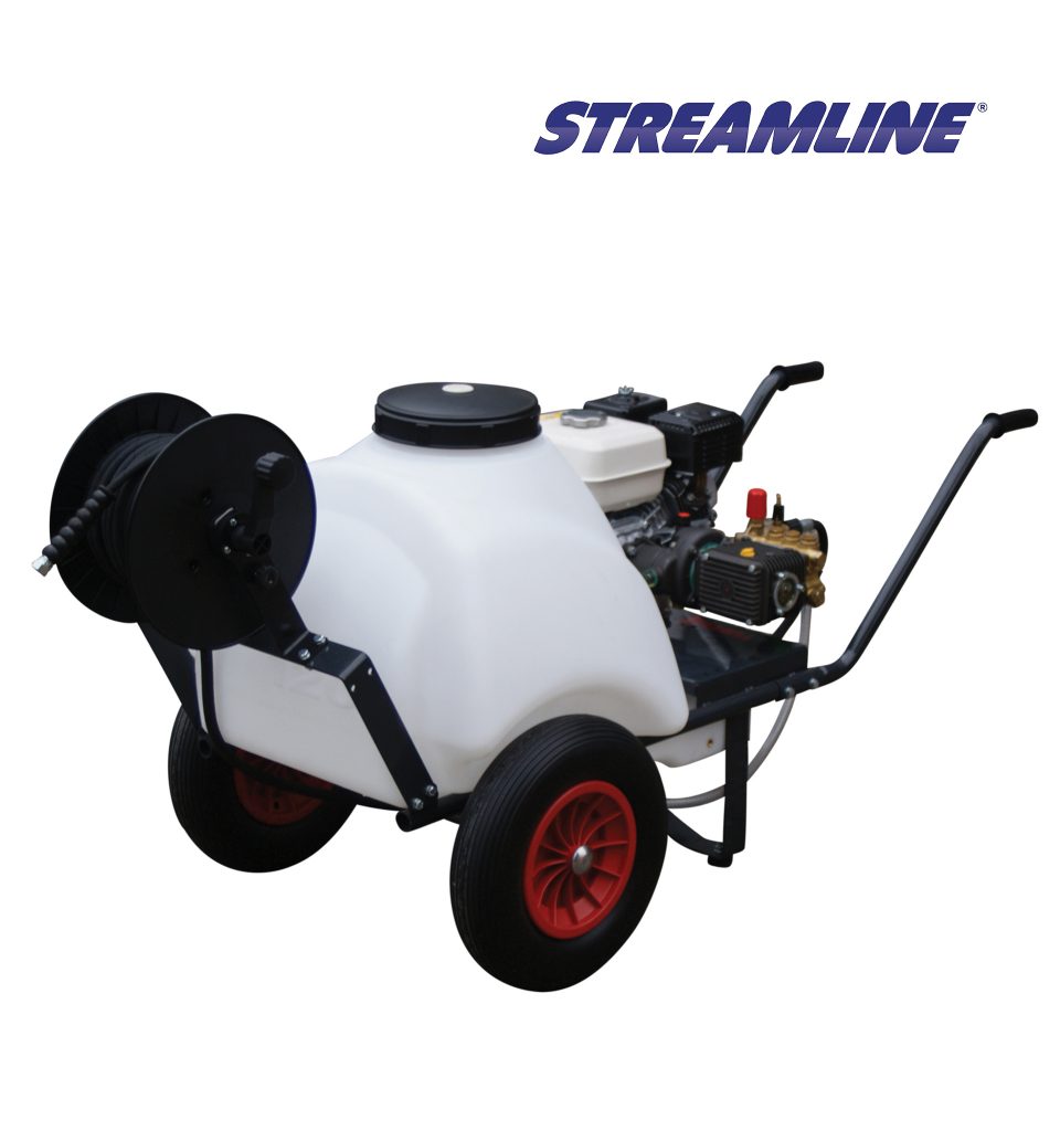 Honda Powered Barrow Mounted Pressure Washer 12Lpm 150Bar
