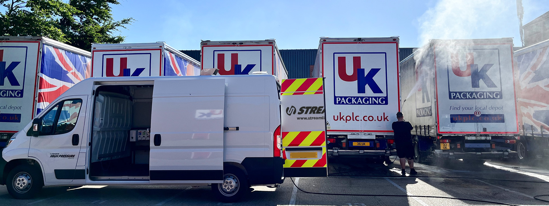 Streamline High Reach Pressure Window Cleaning Equipment