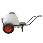 COMET 120-litre Barrow – tank mounted on sturdy metal frame with large 15 inch wheels