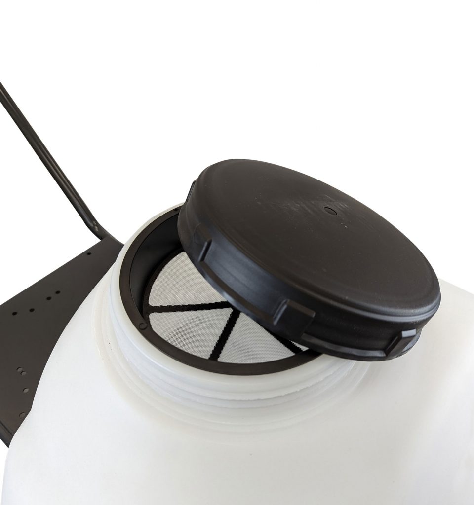 COMET 120-litre Barrow – tank mounted on sturdy metal frame with large 15 inch wheels