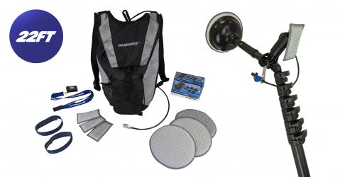 Dragonfly® CCTV Cleaning Kit Complete with 6mtr OVA8® Reach Pole
