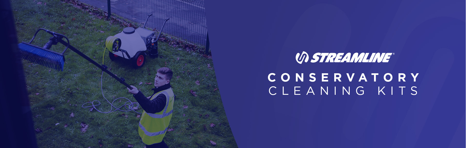 Streamline hard water conservatory window Cleaning Kits