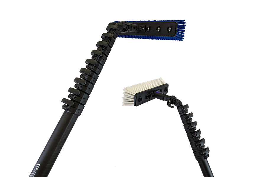 telescopic window cleaning pole